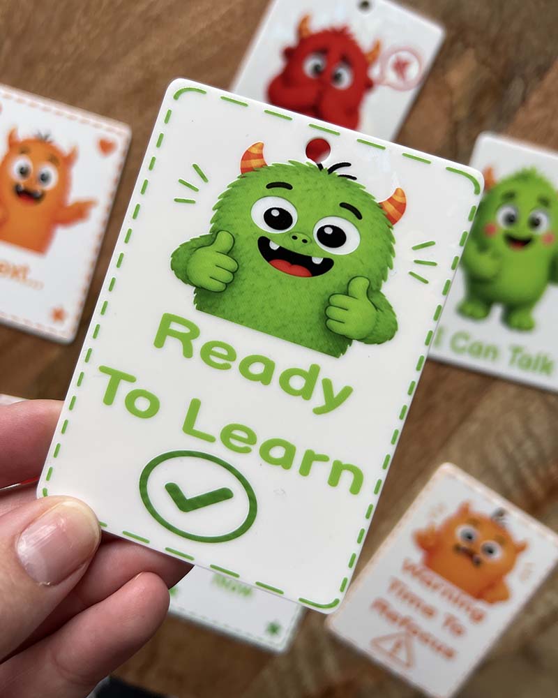 Monster Ready to Learn Behaviour Support Cards