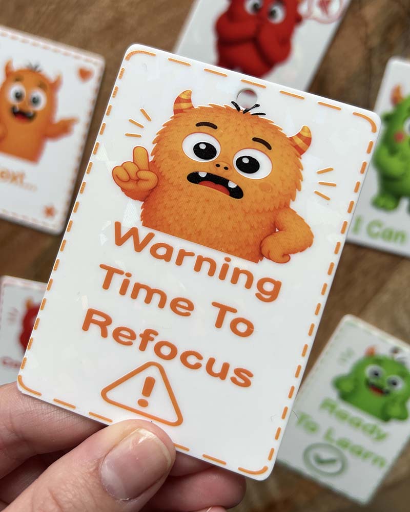 Monster Ready to Learn Behaviour Support Cards