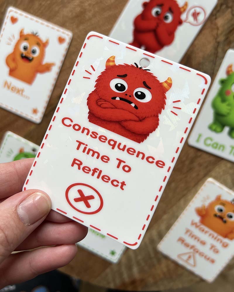Monster Ready to Learn Behaviour Support Cards